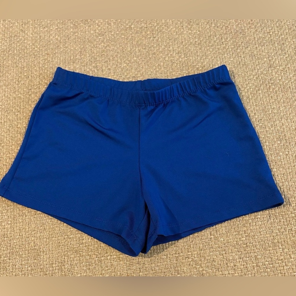 Cheer Dance Shorts Adult XS Blue Cheerleading.com
